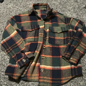 Women’s flannel jacket
